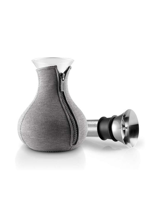 Eva Solo Glass Teapot with Filter Dark Grey 1000ml