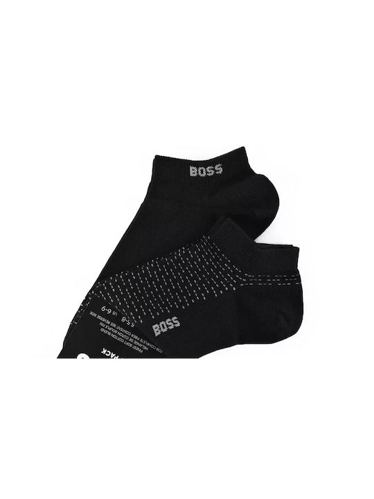 Hugo Boss Men's Socks Black 2Pack