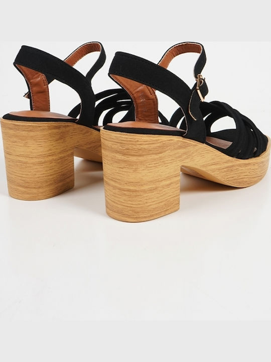 Suede Πέδιλα Μαύρα