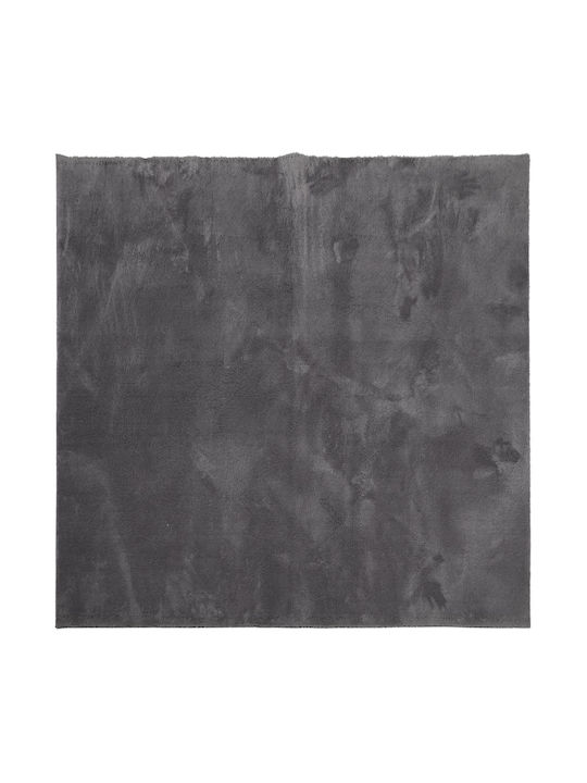 vidaXL Huarte Rug Rectangular Charcoal