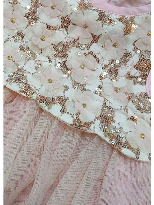 Kinderkleid Tüll Pink