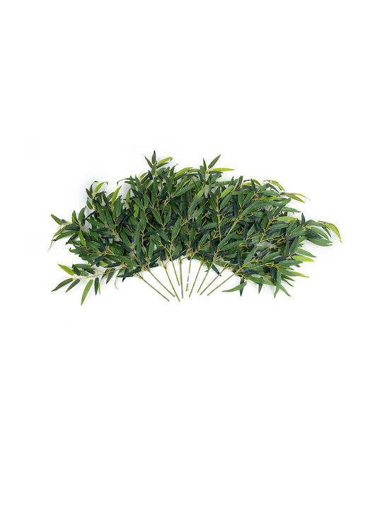 Artificial Decorative Branch Bamboo Green 70cm 10pcs GloboStar