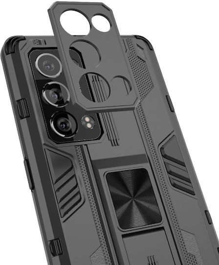 Erbord Back Cover Μεταλλικό Μαύρο (Oppo Reno6 Pro)