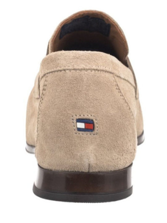 Suede Ανδρικά Loafers σε Μπεζ Χρώμα