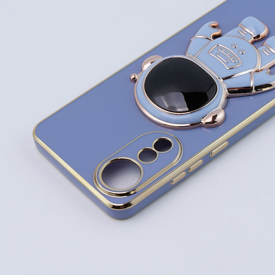 Oppo Astronaut Umschlag Rückseite Silikon Blau (Oppo A78 4G)