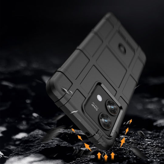 Shield Back Cover Silicon Negru (Motorola Edge 40)