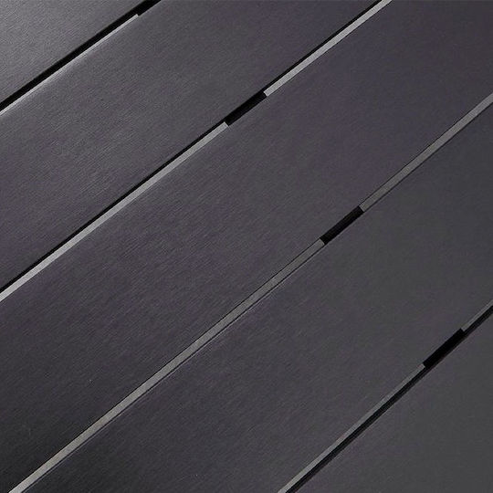 Τραπέζι Poseidon 150x82x75 Μαύρο Τραπέζι Poseidon 150x82x75 Μαύρο