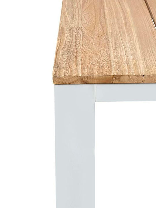 Tisch Stabil Poseidon White 150x82x75cm
