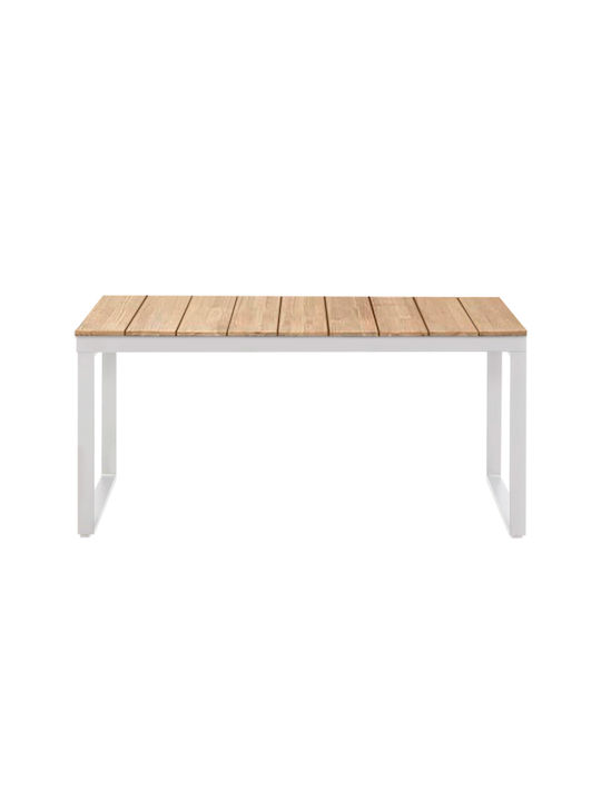 Tisch Stabil Poseidon White 150x82x75cm