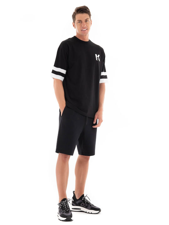 Karl Lagerfeld Men's Short Sleeve T-shirt Black