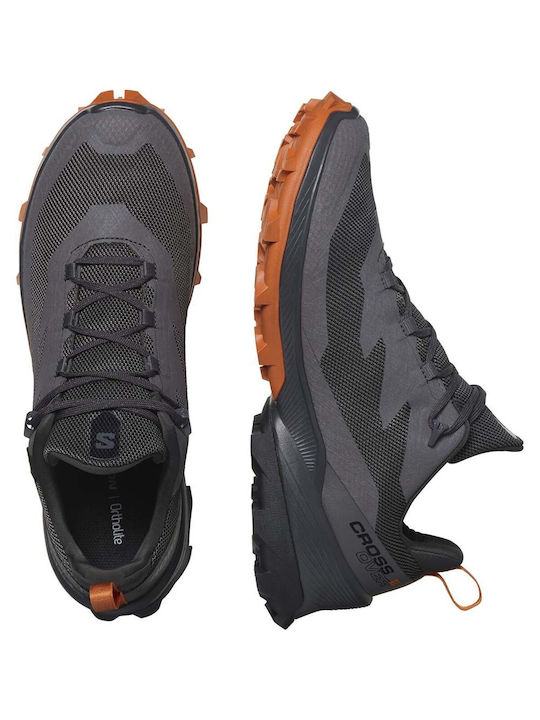 Salomon Cross Over 2 Bărbați Pantofi sport Τrail Impermeabile cu Membrană Gore-Tex Mgnt / Phantm / Spi