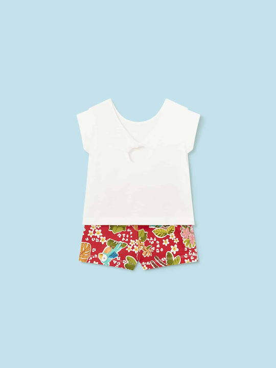 Mayoral Kids Set with Shorts 2pcs Red