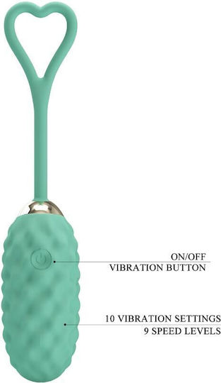 Pretty Love Functions Vibrator Ei mit Fernbedienung Grün