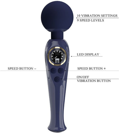 Pretty Love Vibrator Vibrator Massage Blue