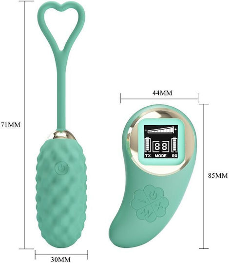Pretty Love Functions Vibrator Ei mit Fernbedienung Grün
