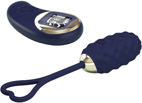 Pretty Love Functions Vibrator Egg with Remote Control Blue
