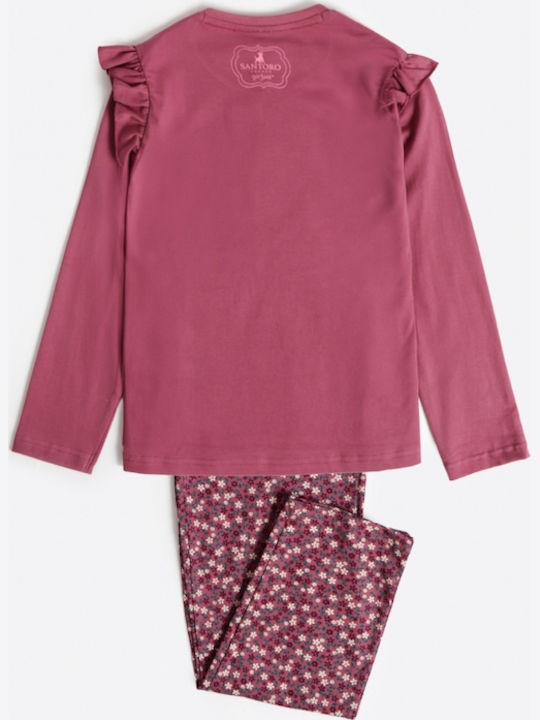 Santoro Pijama pentru copii De iarnă Purple