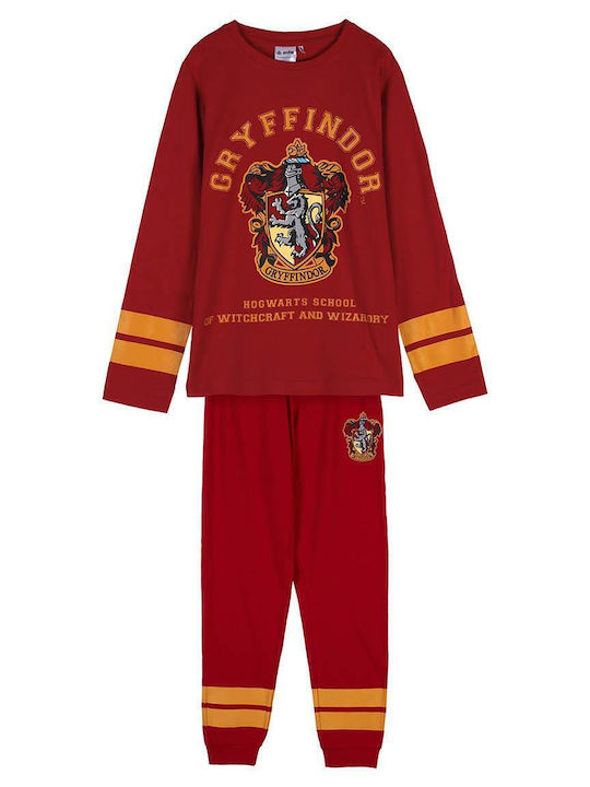 Cerda Pijamale Copii Iarna Roșii Harry Potter