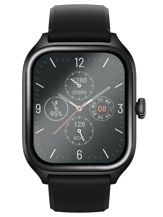 Erbord Full Face Tempered Glass για το Amazfit GTS 4 1τμχ