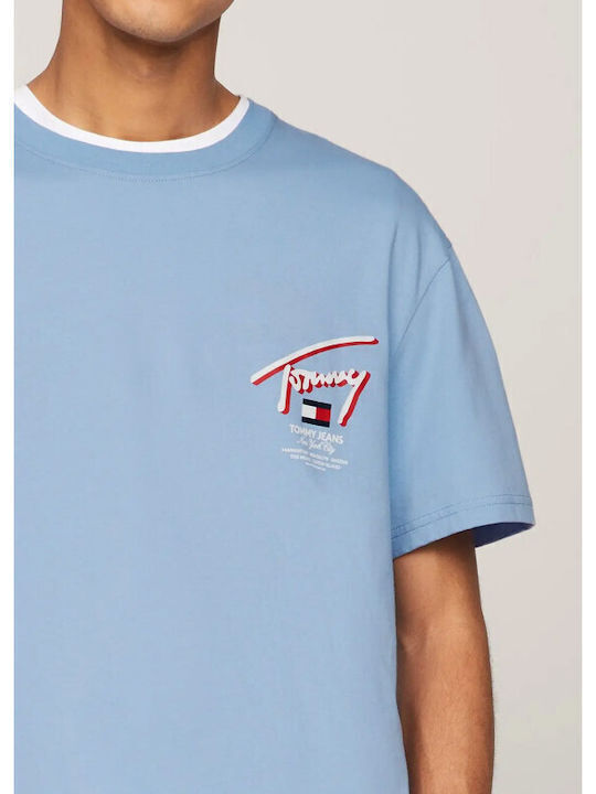 Tommy Hilfiger Herren T-Shirt Kurzarm BLUE