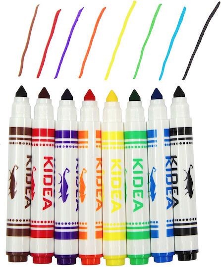 Derform Neon Zeichenmarker 1mm Dicke Dünne Set 8Stück