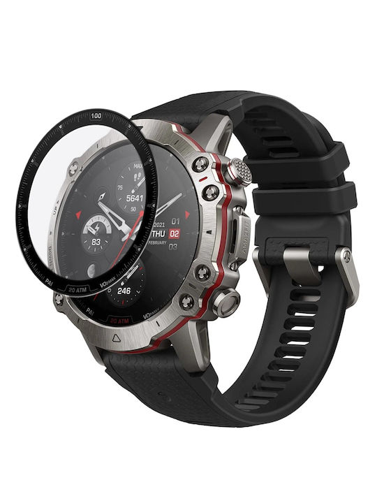 Erbord Full Face Tempered Glass pentru Amazfit Falcon 1buc