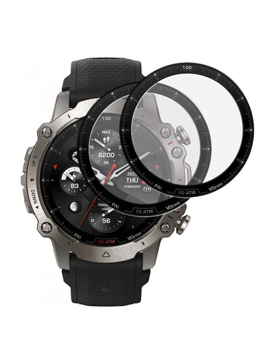 Erbord Full Face Tempered Glass pentru Amazfit Falcon 1buc