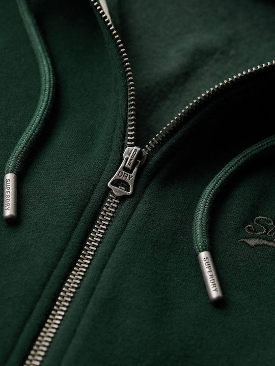 Sweatshirt with Hood Green (forest Green)