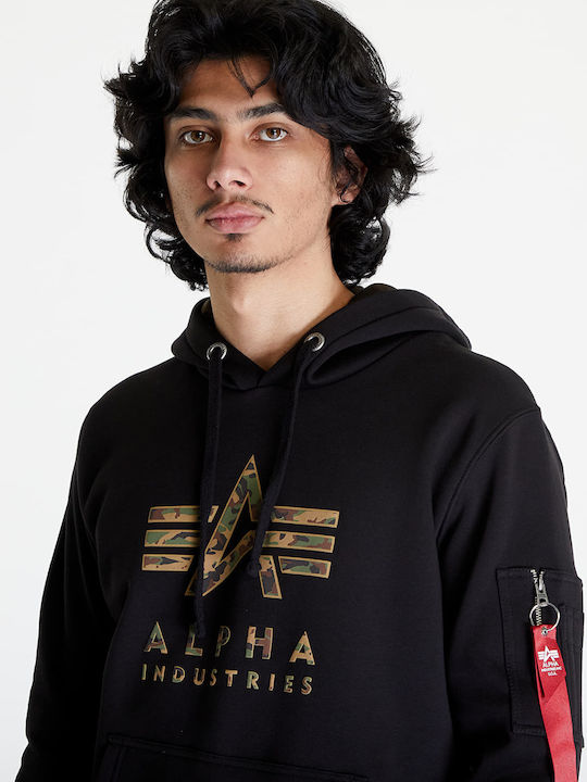 Alpha Industries Φούτερ Black