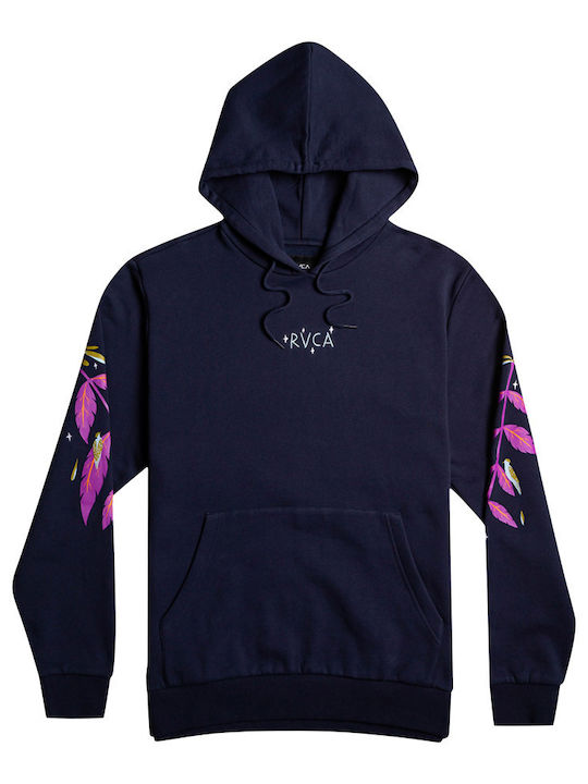 Sweatshirt with Hood Blue