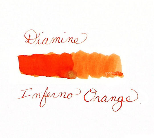 Diamine Ανταλλακτικό Μελάνι για Πένα Πορτοκαλί 50ml