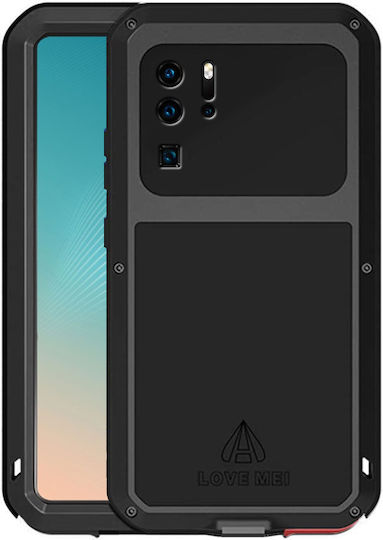 Love Mei Back Cover Metalic Negru (Huawei P30 Pro)