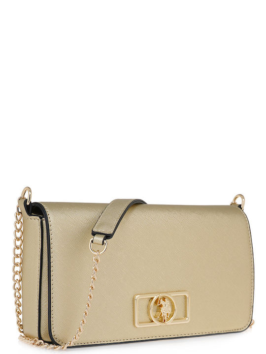 U.S. Polo Assn. Women's Bag Crossbody Gold