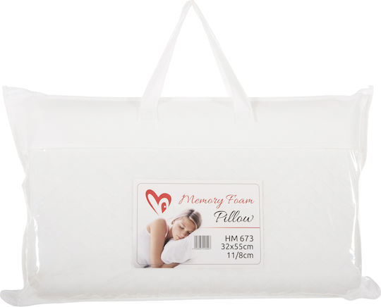 HomeMarkt Възглавница за Спане Мемори Пяна 32x55см