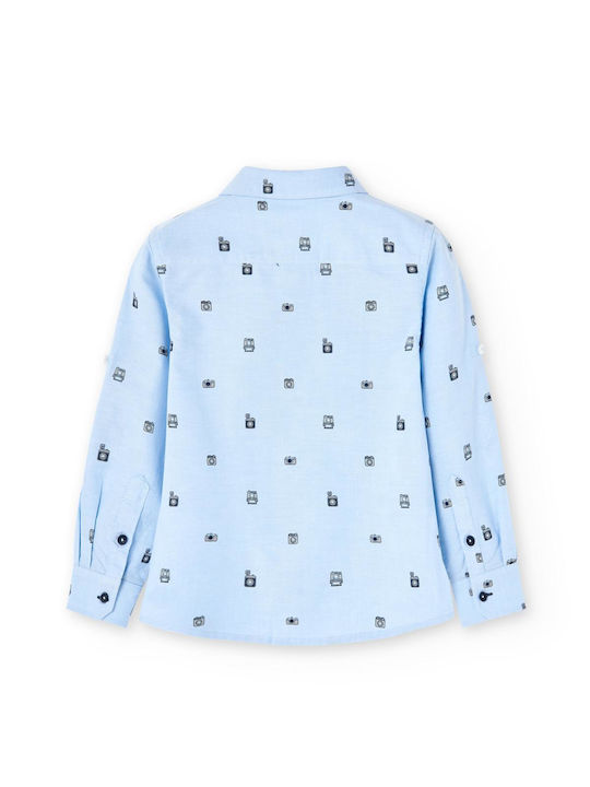 Boboli Kids Shirt Light Blue