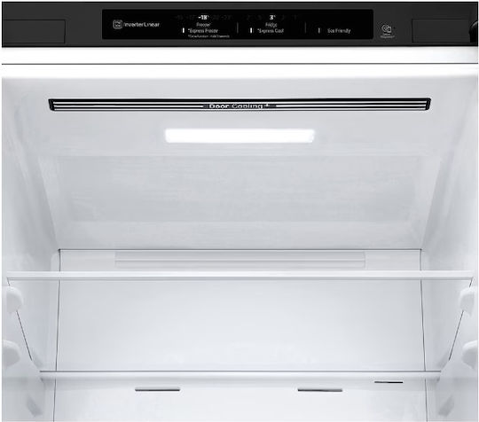 LG Kühl-Gefrierkombination 384Es Total NoFrost H203xB59.5xT67.5cm. Schwarz GBP62MCNBC