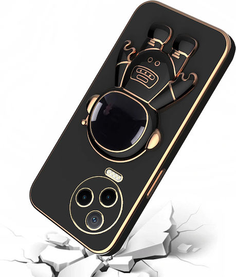 Infinix Back Cover Σιλικόνης Μαύρο (Infinix Note 12 2023)