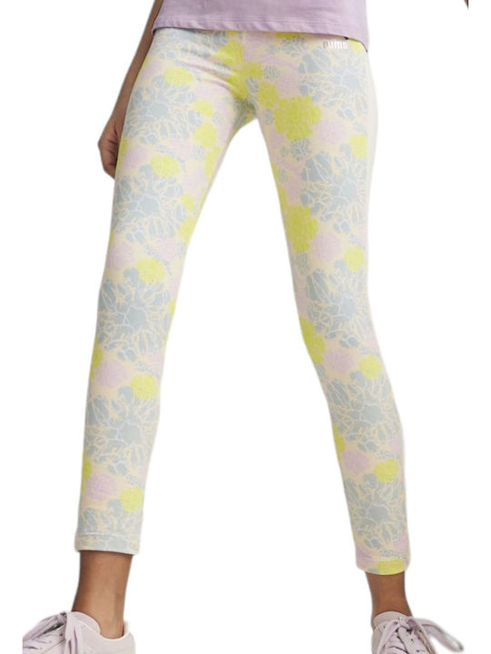Kids Legging Sports Long Beige