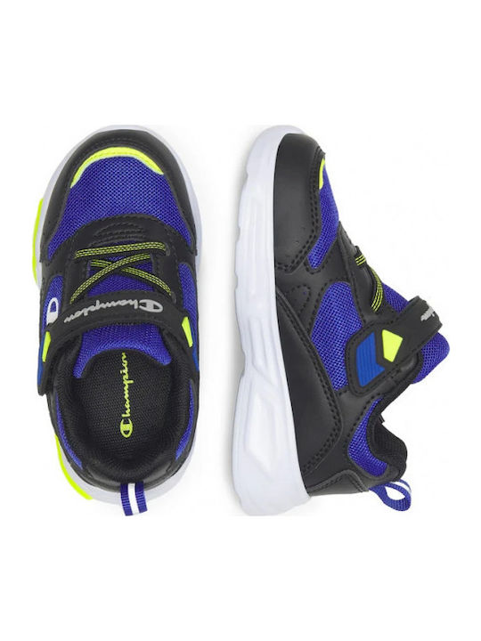 Wave Παιδικά Sneakers με Φωτάκια Πολύχρωμα