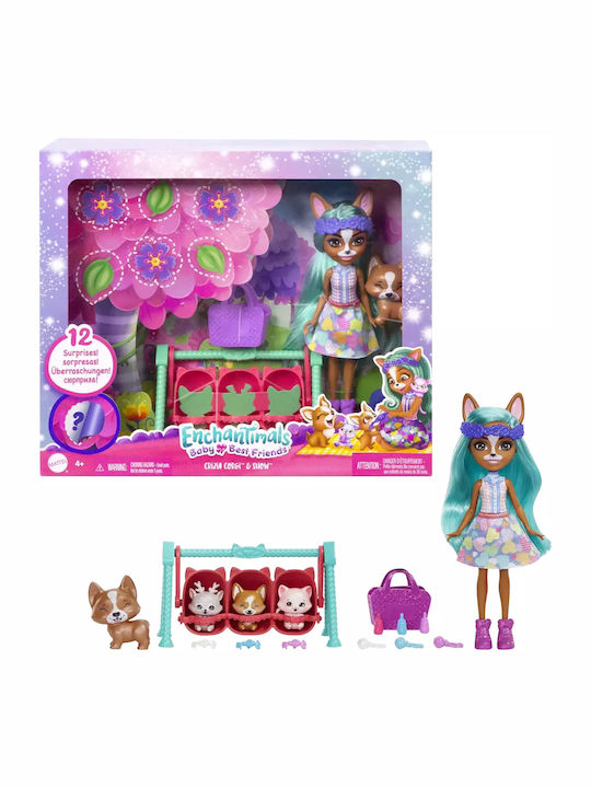 Enchantimals Baby Best Friends - Crizia Corgi & Show Mattel