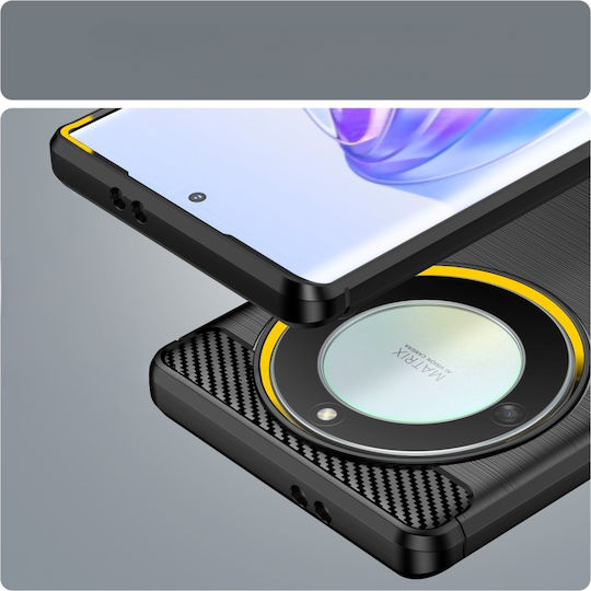 Honor Back Cover Πλαστικό / Σιλικόνης Μαύρο (Honor Magic 5 Lite, Huawei)