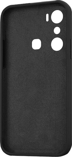Infinix Back Cover Σιλικόνης Μαύρο (Infinix Hot 20i)