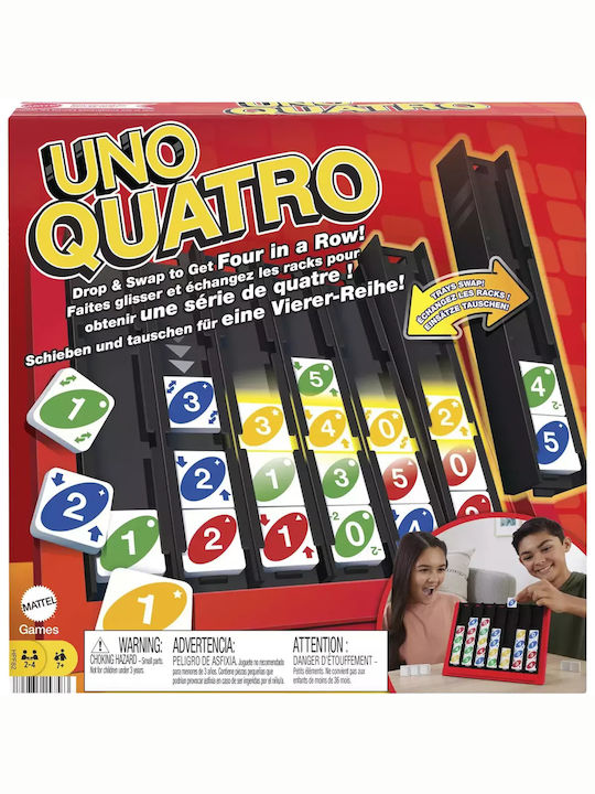 Παιχνιδολαμπάδα Uno® Quatro για 7+ Ετών Mattel