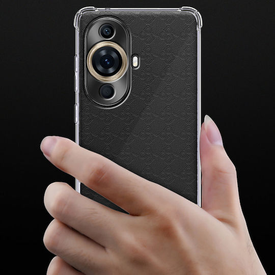 Erbord Umschlag Rückseite Silikon Transparent (Huawei Nova 11 Pro)