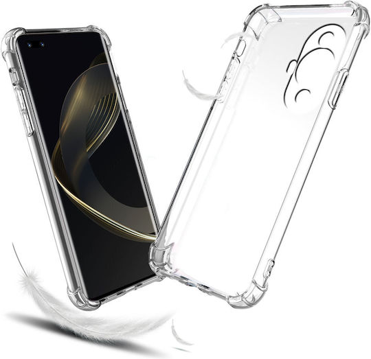Erbord Umschlag Rückseite Silikon Transparent (Huawei Nova 11 Pro)