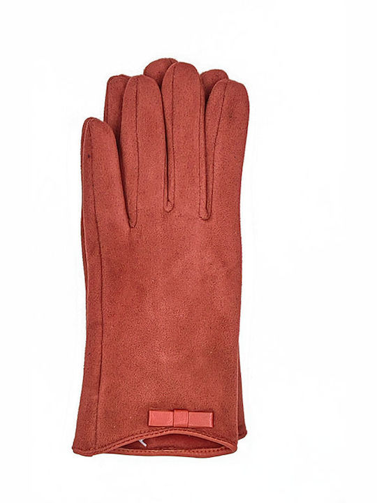 Women's Touch Gloves Brown