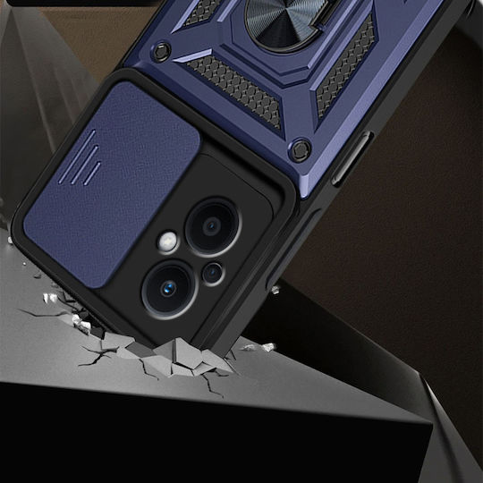 Erbord Back Cover Μεταλλικό Navy Μπλε (Oppo Reno7 Lite)