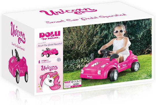 Dolu Unicorn Autos Weiterfahren Für 36+ Monate Mit Geräuschen Rosa