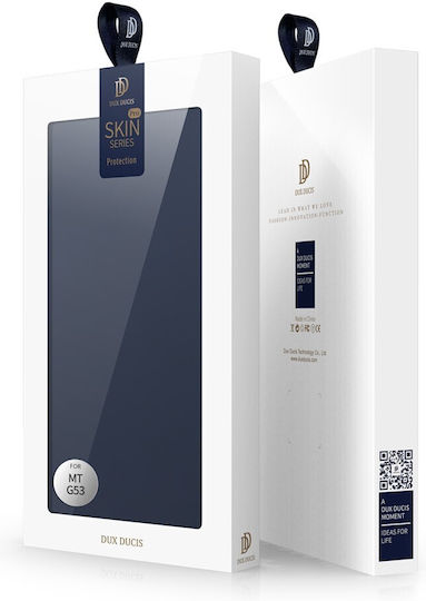 Dux Ducis Skinpro Book Navy Μπλε (Moto G53)