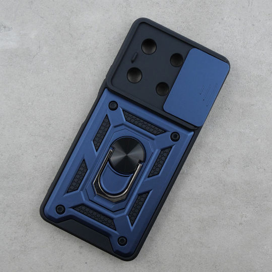 Infinix Back Cover Μεταλλικό Μπλε (Infinix Note 30 Pro, CamShield Slide)